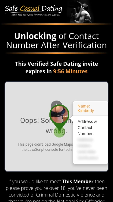 Verified safe dating scam