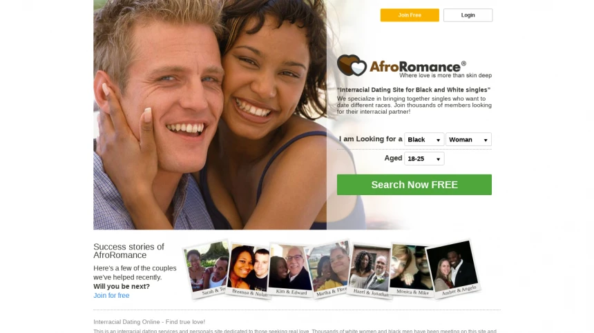 Afro Dating Website