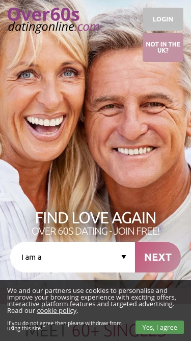 Over 60s Dating Free